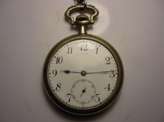 Antique French Pocket Watch Lille Ancre 15 Rubis 1902
