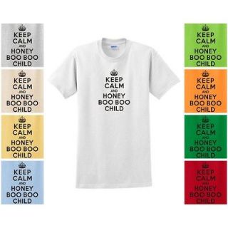 Keep Calm and Honey Boo Child T Shirt Toddlers Tiaras Here Comes Funny 