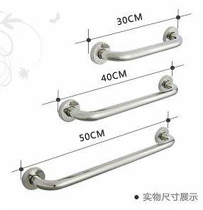 Home Bathroom Bath Accessories Grab Bar Hand Rail Stainless Steel 