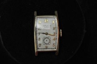 vintage mens gruen watches in Wristwatches