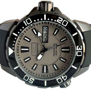 BARBOS OCEANMASTER PU TITAN DIVER WATCH 6600ft /2000m (USA)