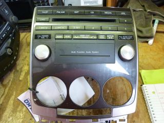 08 10 Mazda 5 Radio 6 Disc Cd Player CE5066ARX