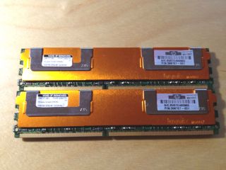   2GB x 2 4GB Kit PC2 5300F 555 398707 051 Original HP Server Memory Ram