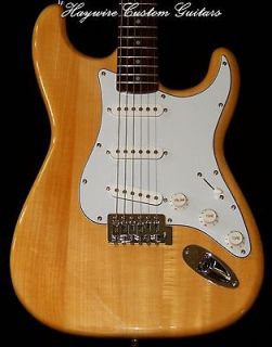 Blonde Haywire Modif w/Maple Neck+Grovers and SRV Pickups+Warmot​h 
