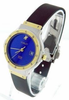  Hublot Classic 1395.700E.2 18K Yellow Gold & Steel Date Watch + B&P