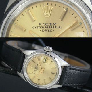 78s vintage rolex oyster perpetual date automatic steel ladies watch