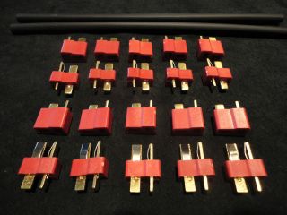 Deans Ultra Plugs T Connectors 10 Pair US Seller Fast Shipping 