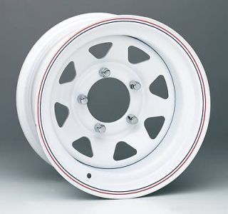 Wheel 70 Series White 8 Spoke Wheel 16.5x6.75 8x6.5 BC