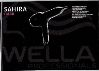 WELLA Professional SAHIRA COLOR Hairdryer 220V 240V 1680 2000W AND 
