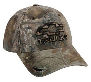 CAP   CHEVY TRUCKS REALTREE AP® CAMO HAT CHEVY® OFFICIAL LICENSED 