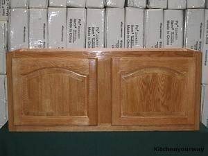 NEW 30 Light Oak Wall Cabinet, ALL WOOD, 30.0x18x12(​WxHxD)