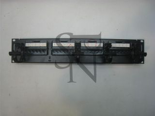   Patchmax Cat5 Category 6 24 port GigaSPEED XL Rackmount Patch Panel