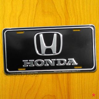 Vintage Honda License Plate Custom Tag Emblem Sign Frame front vanity 