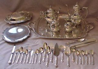 1847 Rogers Bros HERITAGE Silver Plate Silverware Flatware Pieces YOUR 