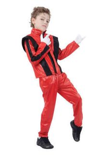   Michael Jackson Fancy Dress Outfit 4 6 yrs 1980s Pop Star Kids
