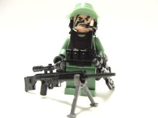 Lego custom   Marine Navy Seal Delta trooper Army Soldier SAND GREEN 