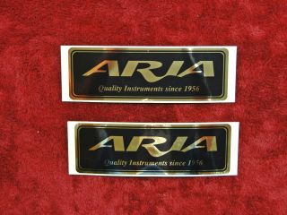 Aria Pro  promo  lapel in Guitar
