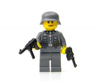 Custom LEGO German Soldier WWII minifig army builder