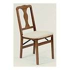 Folding Dining Chair   Queen Anne   Set of 2   by Stakmore 