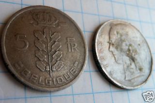 Belgium   Belgique   One Coin Only   5 Franc   1949