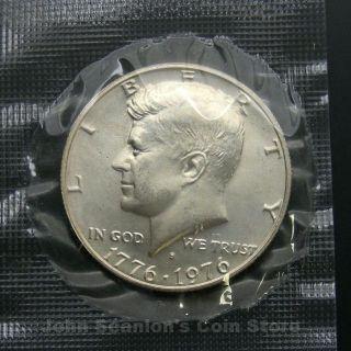 1976 S 40% Silver Kennedy Half Dollar (Mint Cello) BU