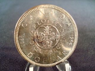 1964 Canadian Silver Dollar 80% silver Nice Condition