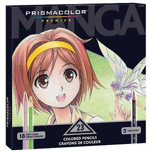 Prismacolor Premier Color Pencil MANGA Assorted Set/23 NEW