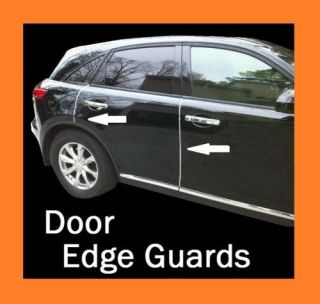 CADILLAC CHROME DOOR EDGE GUARD PROTECTOR TRIM ALL CARS