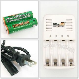 16 x AA NiZn 2800mWh 1.6V Volt Battery + Rechargeable Quick Charger 