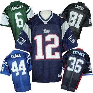 Assorted NFL Reebok Replica Jerseys  AFC Teams Patriots Colts Bills 