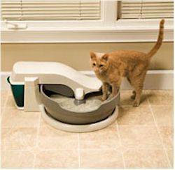   SIMPLY CLEAN SELF CLEANING LITTER BOX AUTOMATIC KITTY LITTER BOX