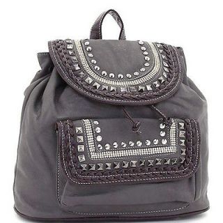 studded leather backpack in Womens Handbags & Bags