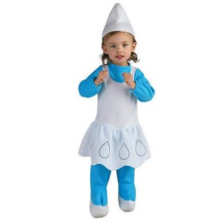 The Smurfs Smurfette Halloween Costume   Infant Size 6 12 Months