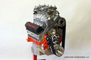  Block Chevy Engine 427ci 750hp+ Supercharged Pro Street DIY Parts Kit