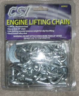 CSI 66902 Engine Lifting Chain motor chain lift HOIST SLING UNIVERSAL 