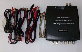 Hantek PC USB 8CH Automotive Diagnostic Oscilloscope/DAQ/Programmable 