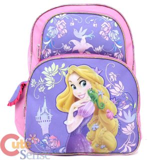   Tangled Rapunzel School Backpack 16 Large Bag with Tangled Pet