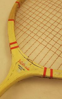   Championship Model Badminton Racket Racquet Wooden Red & White