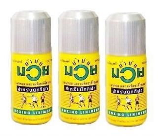 120 cc Namman Muay Thai Boxing Liniment Oil Muscular Pains Relief