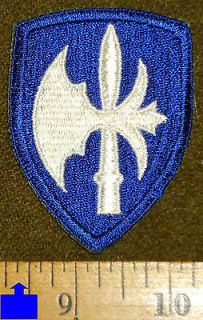 WWII Era US Army 65th Infantry Division Shoulder Patch   Battle Axe 
