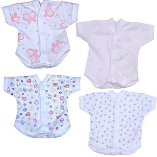 PREMATURE BABY CLOTHES 1.5 3.lb SCBU NEONATAL VEST BODYSUIT GIRLS 