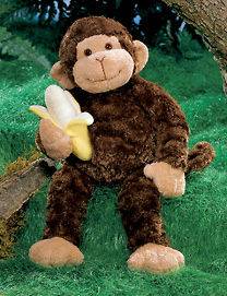 Mambo Monkey 14 Stuffed Animal Banana Gund Plush Toy