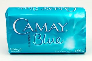 Camay Blue Moisturizer Body Bath Soap Bar 6.3 oz (180 g)