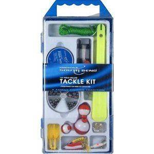 South Bend 137 Piece Fishing Tackle Kit Crappie Bass Bream Blugill 