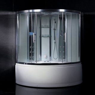 Ariel Bath DA324HF3 Platinum Steam Bathroom Shower Enclosure
