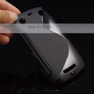   Gel Skin S Line Wave TPU Case Cover for BlackBerry Curve Touch 9380