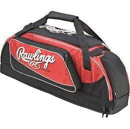 Rawlings NEMEB Nemesis Red Baseball/Softball Player Equipment Bat Bag