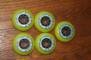 80mm x 74a VOLCANIX FLY TRAP indoor hockey replacement wheels