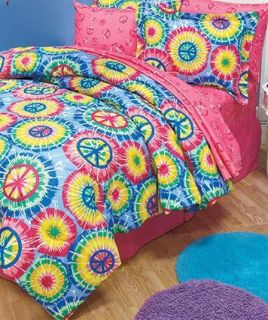 peace sign bedding twin in Bedding