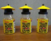 Bee, Flying Insects, Yellow Jacket Jars Traps (3)